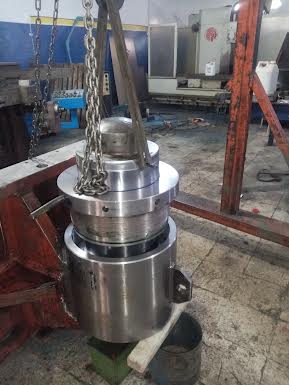 Maintenance and renovation of oven stop cylinder